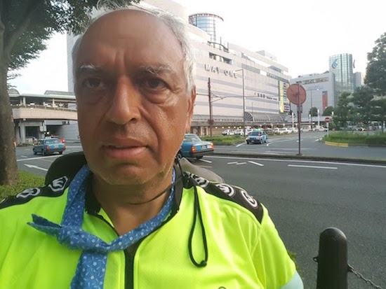 Indian American Raj Kohli on a bike ride from NY to DC to protest gun violence