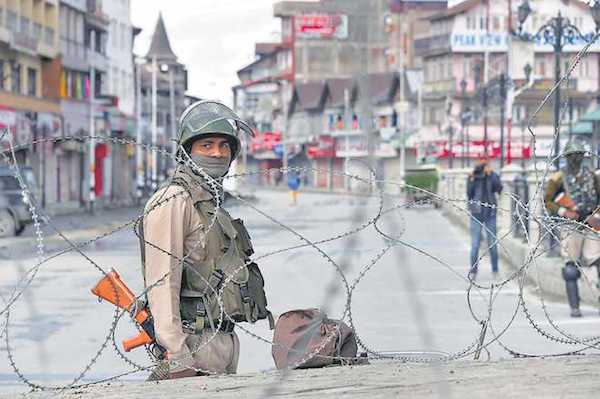 Kashmir troubled state
