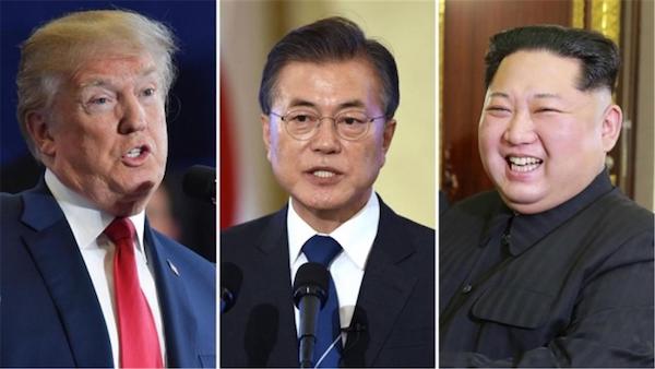 Trump Moon Kim