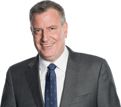 Mayor Bill de Blasio