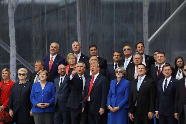 Nato leaders Bloomberg pic