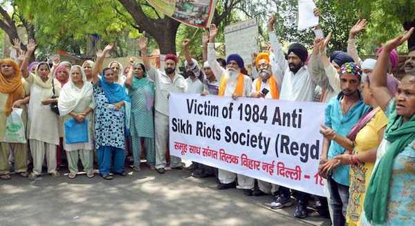 Sikhs protest
