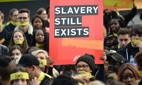 Slavery still exists