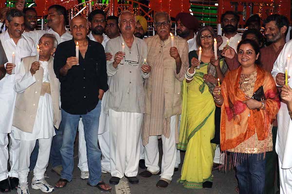 Candle light vigil