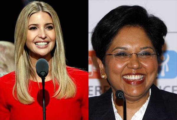Ivank a and Nooyi