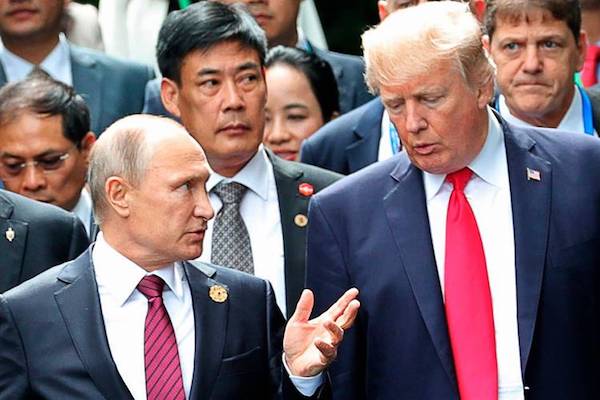 Trump meets Putin
