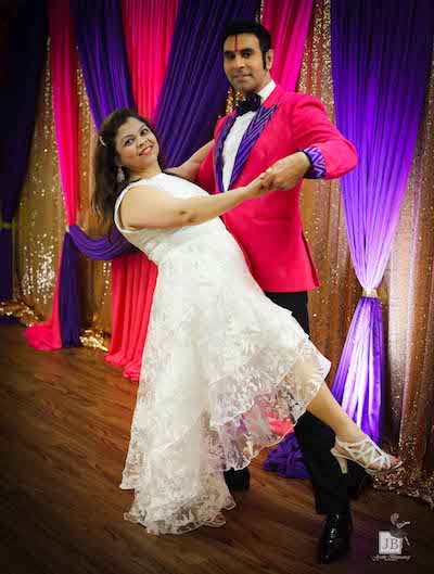 Sandip Soparrkar with Varsha Naik