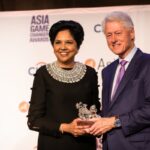 A 1 Indra Nooyi receives the award