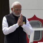 PM Modi arrives in Buenos Aires Twitter pic