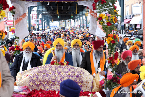 Sikhs Take out a parade