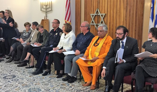 Solidarity With Pittsburgh & Jewish Community service at Temple Emanu-El, Reno_ October 30, 2018.