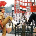 Beating Retreat at Wagah border