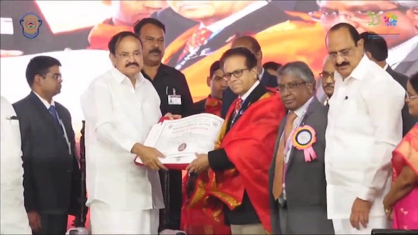 Dr. Raju Honored