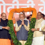 Modi at BJP HQs May 23