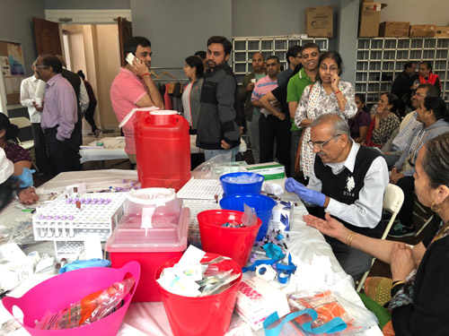 W 1 health fair in Weehawken 1