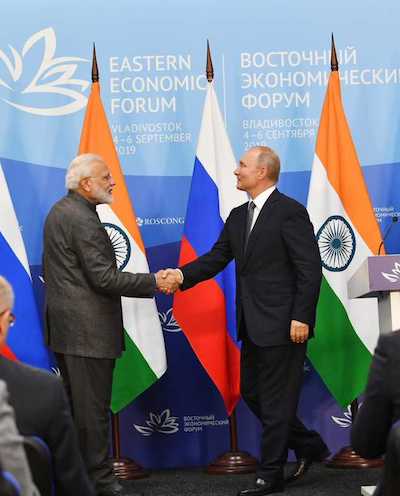 Modi in Russia