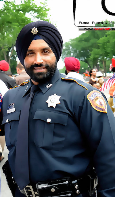 Sikh officer killed