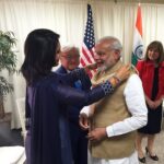 Tulsi Gabbard welcomes Modi file photo