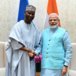 UNGA President and Modi in New Delhi September 2