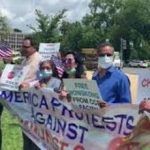 Indians Americans protest against China