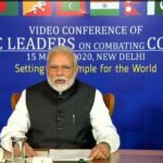 Modi speaks with SAARC leaders