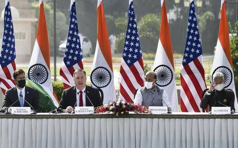 Defense Pact 2+ 2 joint statement Oct 27