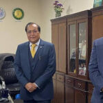 Lord Rami Ranger left and Amritpal Singh Sachdeva right