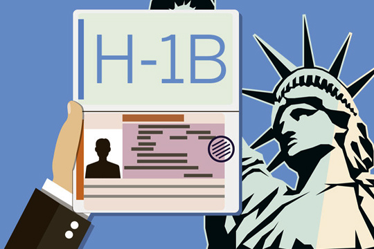 H 1B visa for representational purpose only