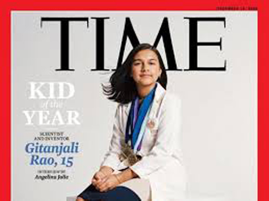 Indian American Gitanjali Rao Declared As The First-Ever TIME _Kid Of The Year_