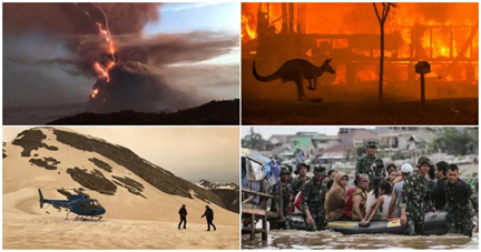 Major natural disasters of 2020-