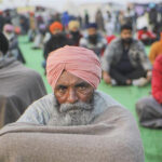 Protesting farmers