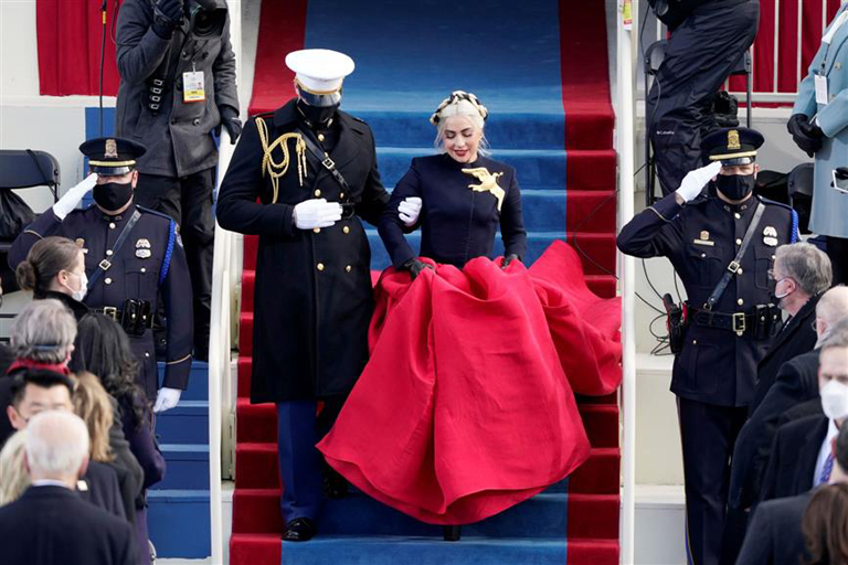 B 1 Lady Gaga arrives