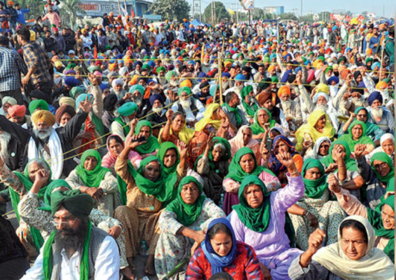 Farmers protest in Delhi