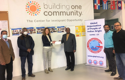 GOPIO-CT-Presenting-Check-to-Building-One-Community