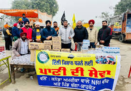 Indian -Origin Satwinder Singh spends lakhs on mineral water for protesting farmers