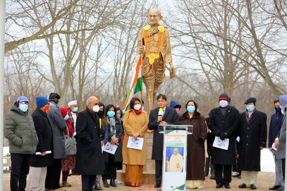 Gandhi punyatithi in Chicago