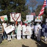 Indian Americans Protest After Another Mahatma Gandhi Statue Vandalized In US