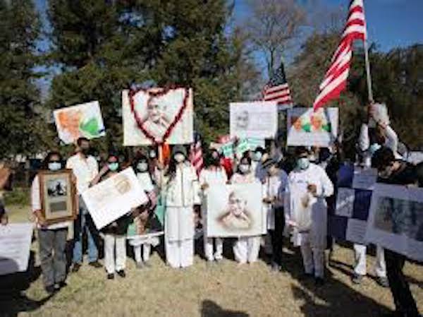 Indian Americans Protest After Another Mahatma Gandhi Statue Vandalized In US
