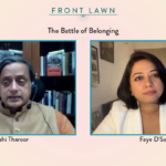 Photo 1 Shashi Tharoor & Faye D’Souza in conversation at the Jaipur Literature Festival