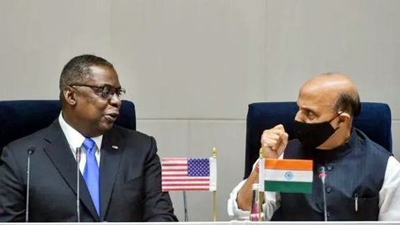 U 1 Prabhu Defense Secretary US and India
