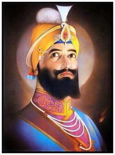 An artists view of guru Gobind Singh
