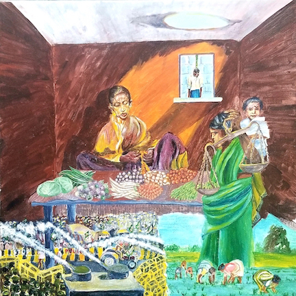 Brown women in Art