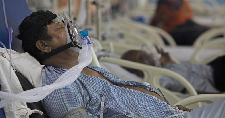 Pic for front page India Coronavirus story