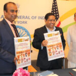 S 1 Shaheed Calendar released by Indian Consul General Ranjith Kumar Jaiswal on March 23rd