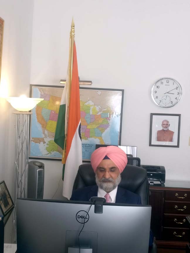 Ambassador Sandhu File photo