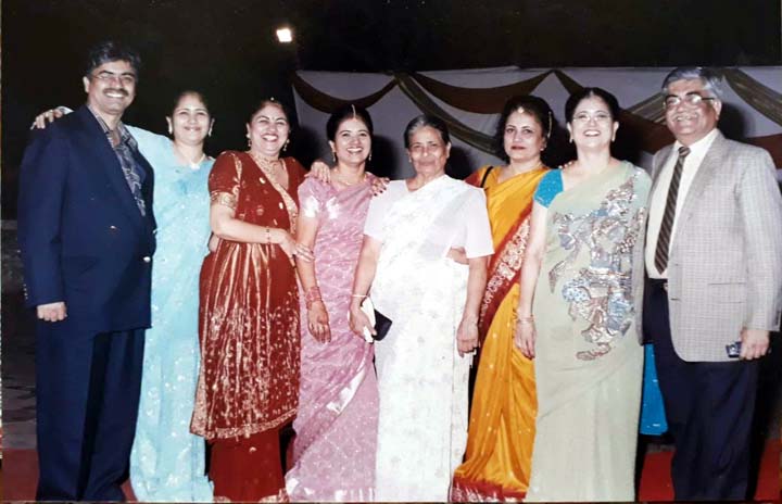 Indu Gajwani family of Kanta makhija
