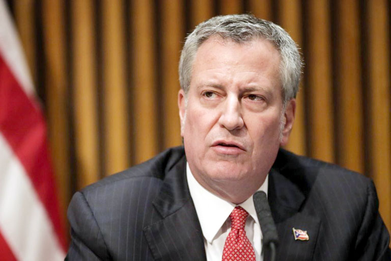 Mayor Bill de Blasio