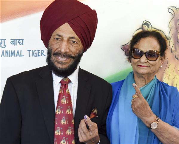Milkha and Nirmal Milkha Singh