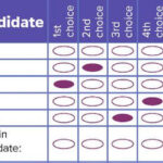 Ranked Choice Ballot