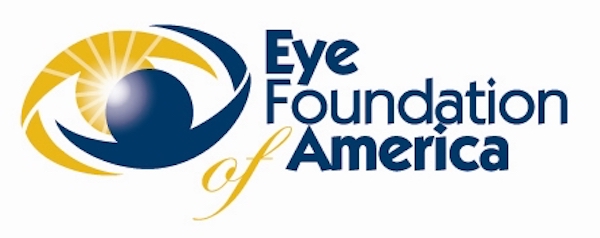 The Eye Foundation logo stacked